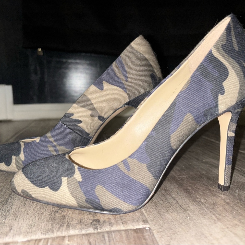 Jessica Simpson Camouflage Heels